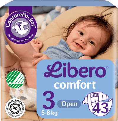 Libero Comfort 3 5-8kg 43 stk
