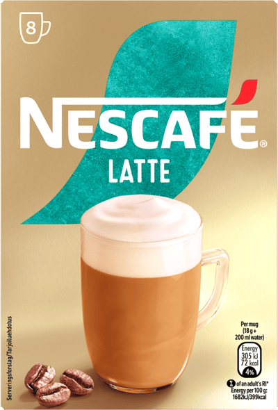 Instant Latte Nescafé 6 stk