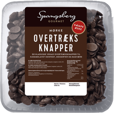 Spangsberg Overtræksknapper mørke 900g