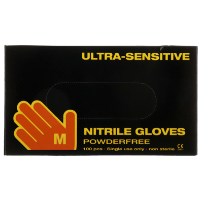 Engangshandske ultra sensible sort M