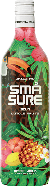 Små Sure Jungle Fruits 164% 1 l