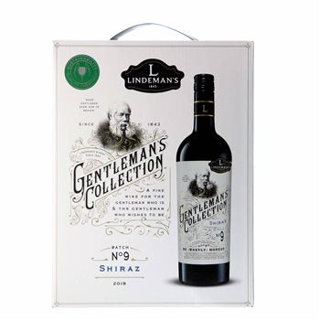 Colecția Gentleman a lui Lindeman Shiraz 3L Bib