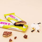 Nicks Keto Bars Erdnüsse N Fudge, Schokoladen Erdnüsse Karamell -Snacks, 175 Kalorien, 3,9 Nettokohlenhydrate, kein Zucker, glutenfrei, kohlenhydratarm (15 x 40 g)