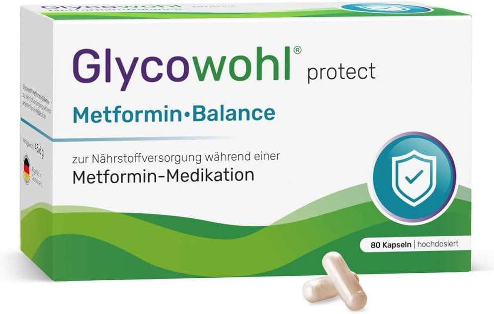 Glycowohl Metformin Balance Nährstoffversorg.Kaps. 80 STK