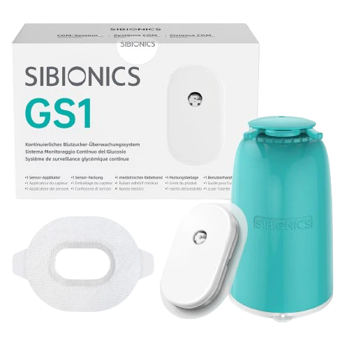 Sistema de monitoreo continuo de glucosa (CGM) GS1