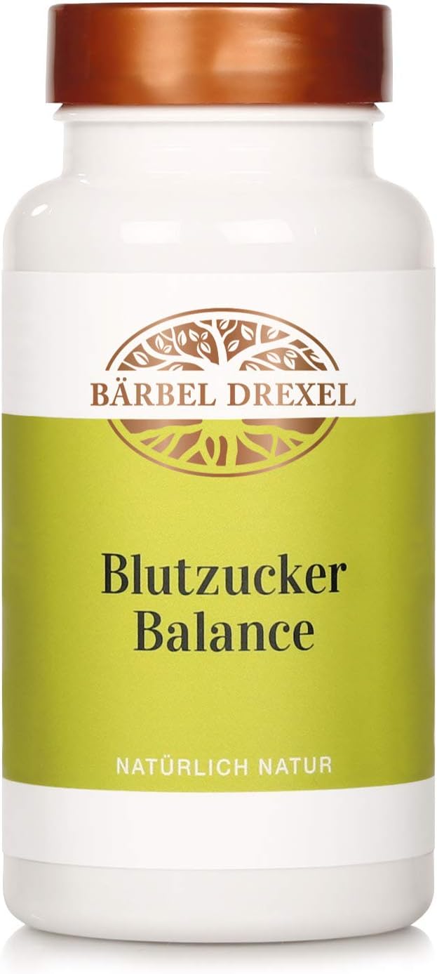 Bärbel Drexel® Blood Sugar Balance Capsles Regulat (216 st) 100% Vegan Made in Germany Unique Complex: Magnesium Cinnamon Zinc Chrom Purslane Bitter Melon, Blood Sugar Level