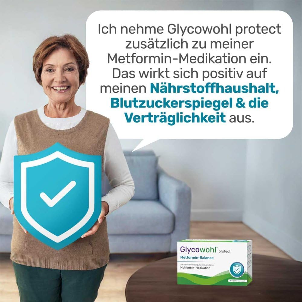 Glycowohl Metformin Balance Nährstoffverorg.kaps. 80 STK