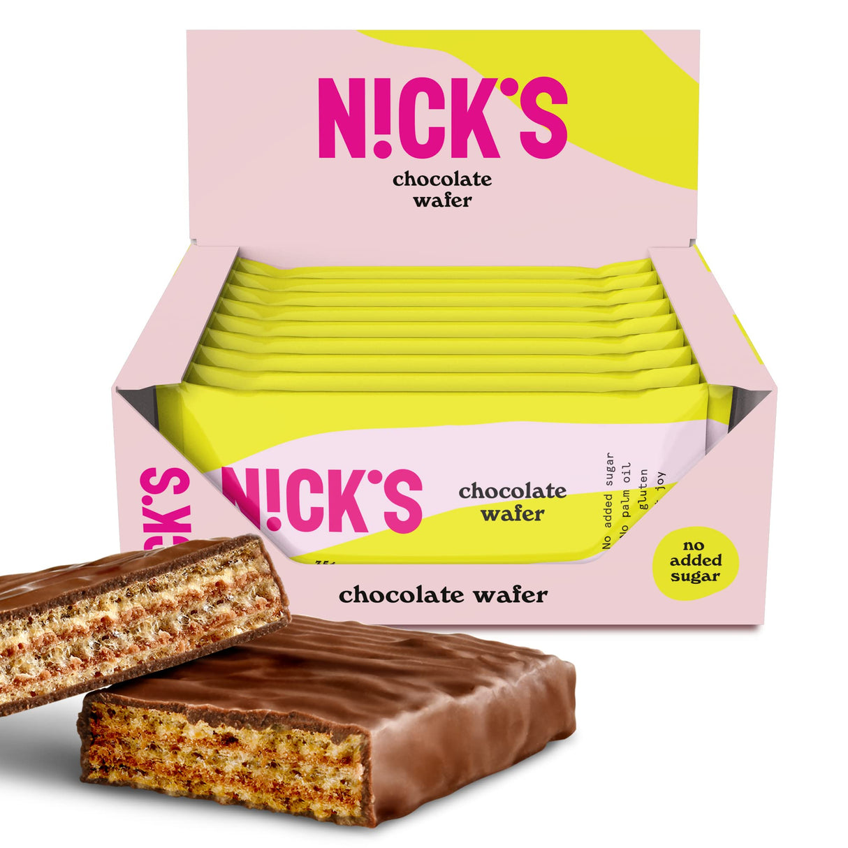 Nicks Keto Bars Erdnüsse N Fudge, Schokoladen Erdnüsse Karamell -Snacks, 175 Kalorien, 3,9 Nettokohlenhydrate, kein Zucker, glutenfrei, kohlenhydratarm (15 x 40 g)