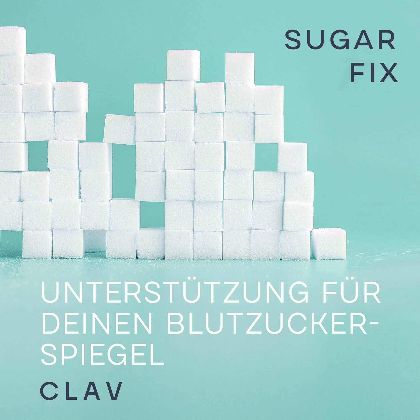 CLAV® N°9 SUGAR FIX - Kanelkapslar med 400mg kanelextrakt, 40μg krom & 10mg zink per daglig dos plus betaglukan, jambulträd och bitter melon - blodsockerbalans - 60 kapslar - vegan