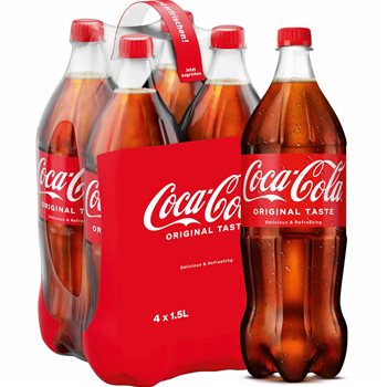 Coca-Cola 4 x 1,5 l. HAUSTIER