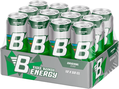 Faxe Kondi Energy 0 Kcal 12x05 L