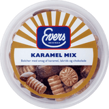 Evers Karamel Mix 180g bøtte