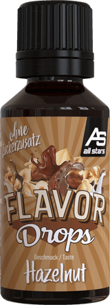 All Stars Flavor Drops Hasselnød 30ml
