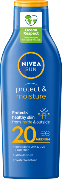 Nivea Moisturising Sun Lotion SPF 20 200 ml