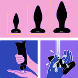 Sinful Bumbum Silikone Butt Plug Sæt