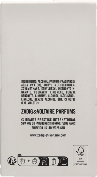Zadig & Voltaire dette er henne! EDP ​​50 ml