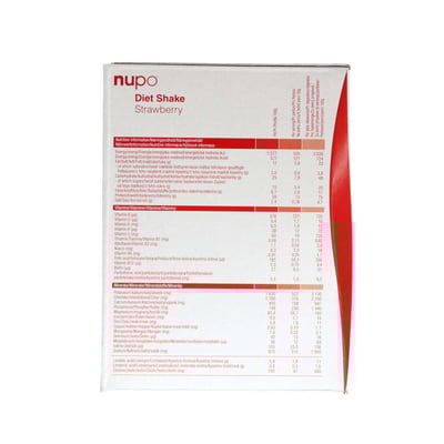 Nupo Diet Shake Value Pack - Porta Strawberry 30