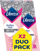 Libresse String Trusseindlæg 60 Stk
