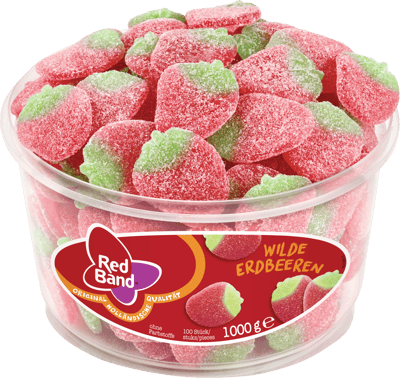Band rosso jordbær 1000 g