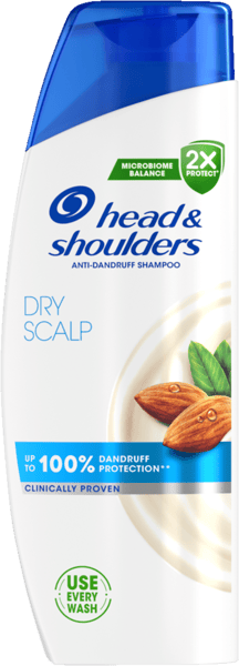 Cabeza y hombros champú cuidadoso con cuero cabelludo 250 ml