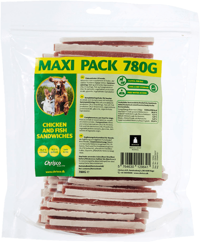 Kylling & Fiske Chrisco Sandwich 780 g