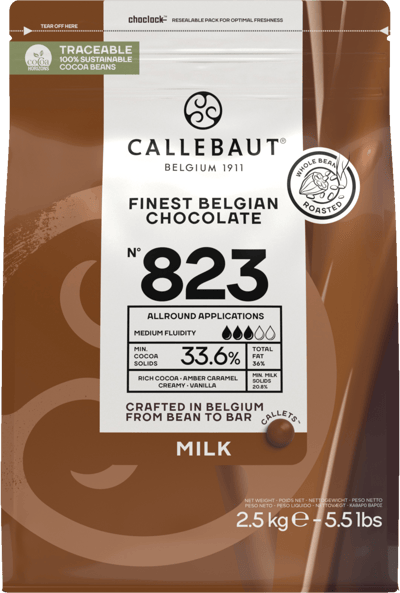 Callebaut Couverture Mælkechokolade 336% 25 kg