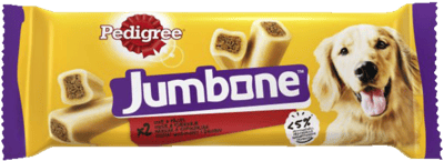 Pedigree Jumbone Oksekød & Fjerkræ 180 G