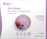 NuPo Diet Shake Value Pack - Porta di lampone 30 mirtillo