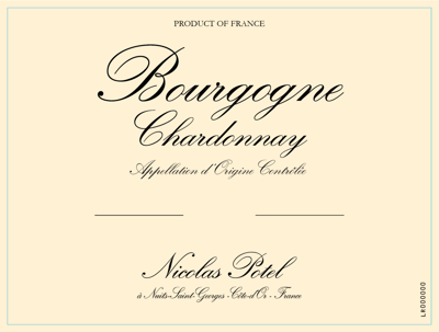 Nicolas Potel Bourgogne Chardonnay