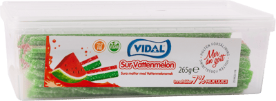 Hulten sicher Vandmelonbånd 265g