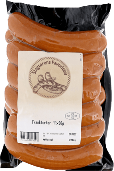 Slagterens bevorzugt Frankfurter 990 g