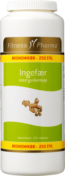 Fitness Ingefær 250 stk