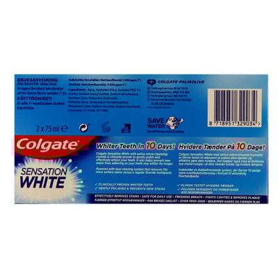 Colgate Sensation White Tandpasta 2 x 75 ml