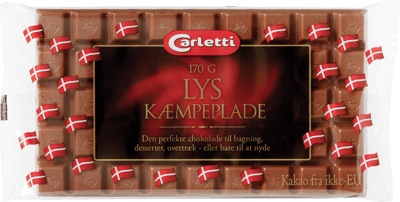 Carletti Kæmplade Lys 170 g