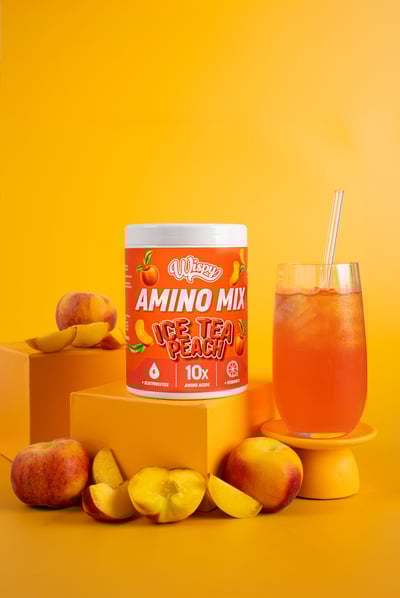 Wispy Amino Mix Peach de té helado 350 g