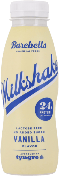 Barebells protein milkshake vanilje 8x330 ml