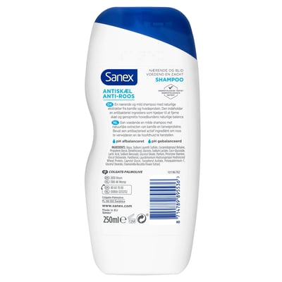 Sanex Shampoo Antiskæl 250 ml