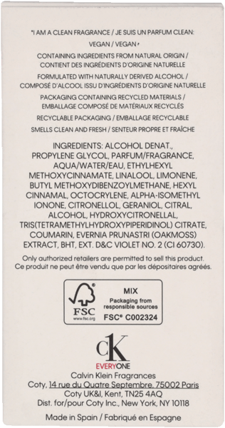 Calvin Klein ck Every EDT 50 ml