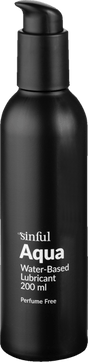 Sinful Aqua Vandbaseret Glidecreme 200 ml