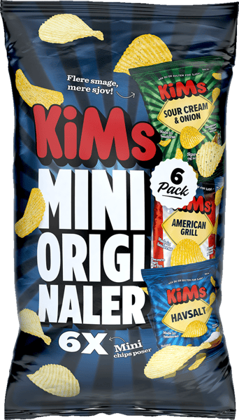 Kims mini originaler 6pak 6x25g