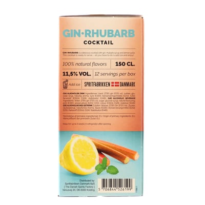 Nordic per natura Rhubarb 115% 15 l