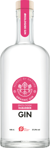 Nordico per natura Økologisk Rabarber Gin 375% 1 l