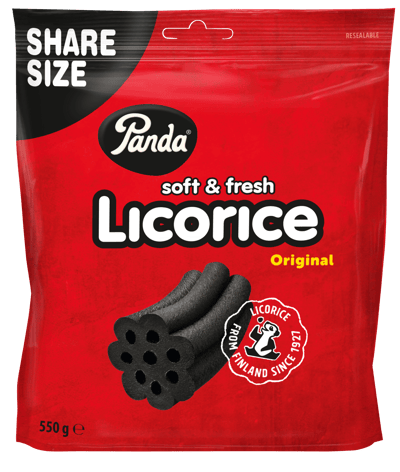 Panda Likorice Original Rød 550 g