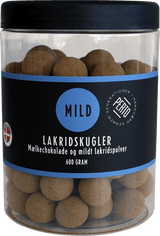 Lakridskugler mild 600g