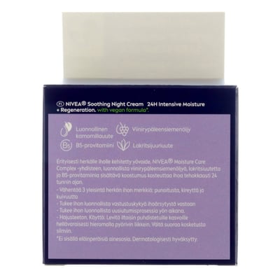 NIVEA Essentials Sensitive Night Care 50 ml