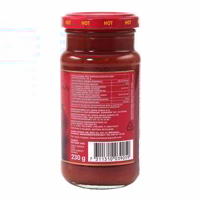Santa Maria Tex Mex Taco Sauce Hot 230 G