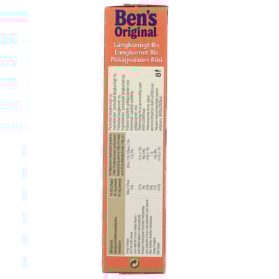 Langkornet Ris I Kogepose originale di Ben 500G