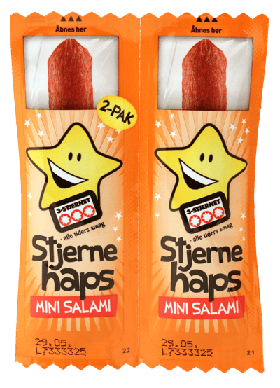 Stjerneo quizás mini salami