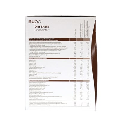 NuPo Diet Shake Value Pack - Cioccolato 30 Porta