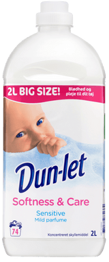 Dun-Let-Weichheit und Pflege 2 l